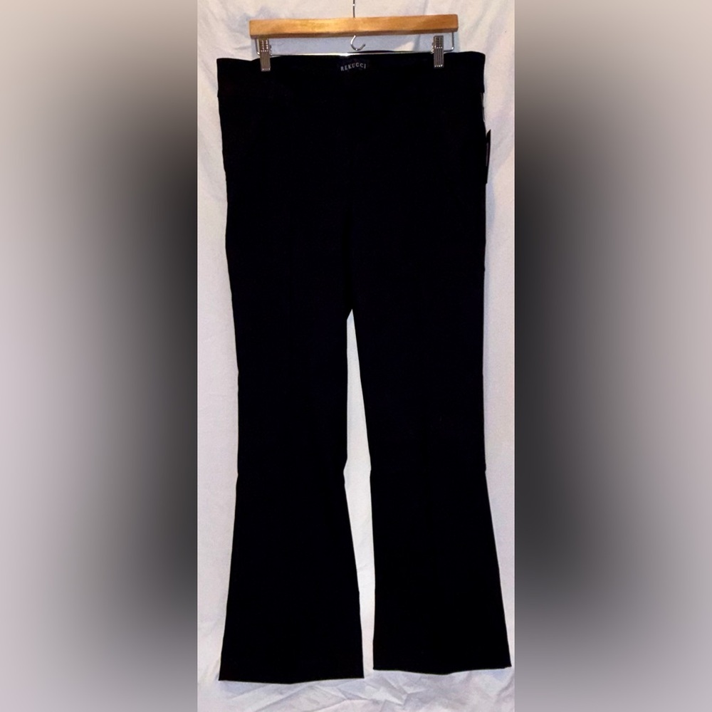 Rekucci Bootcut Black Pants
